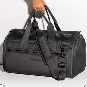 Black Pet Travel Carrier